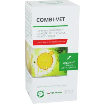 VET-ANIMAL Combi-Vet płynne drożdże dla gołębi 250ml